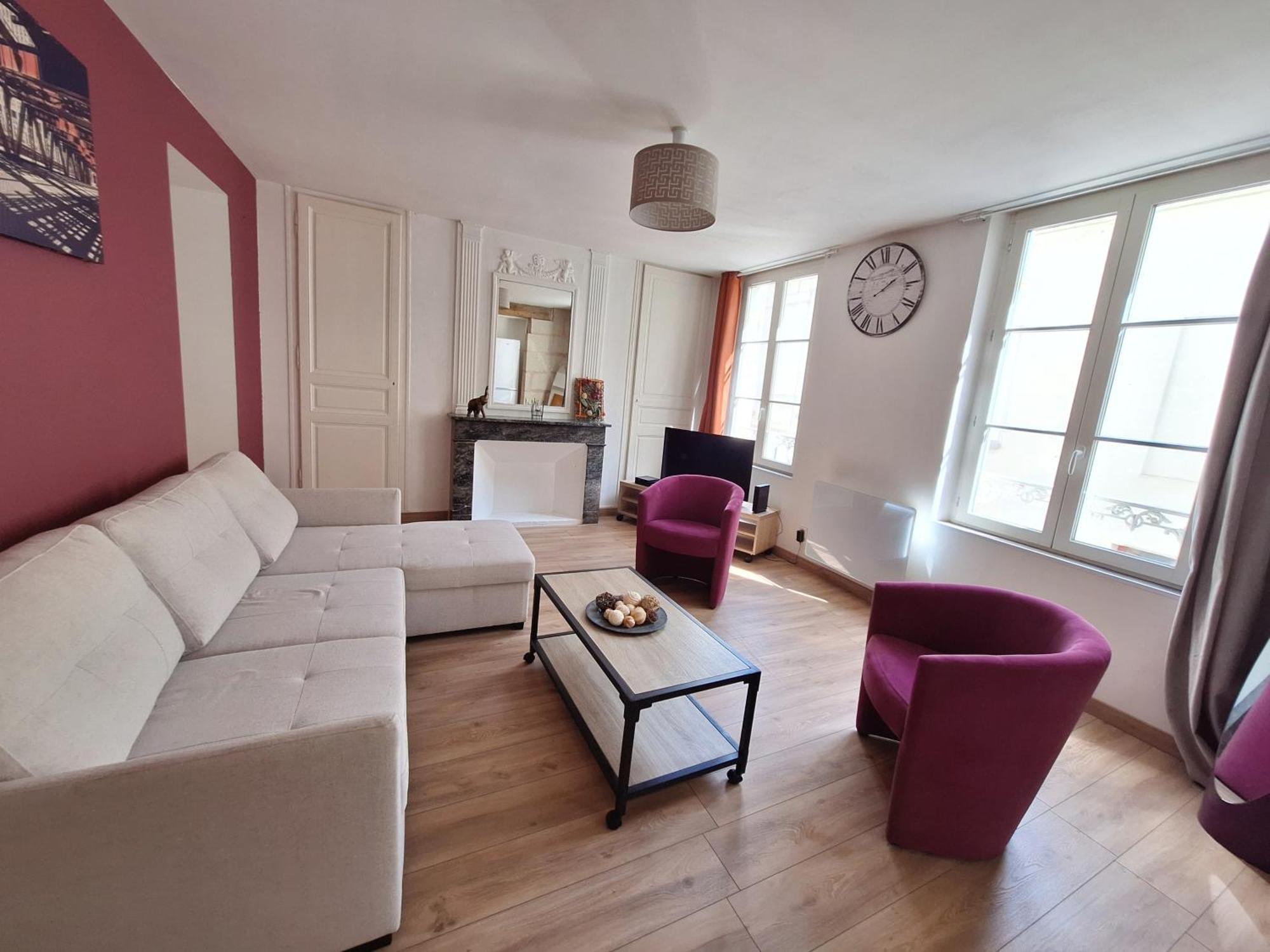 Bel Appartement 50M2 En Plein Centre De Saumur Exteriér fotografie