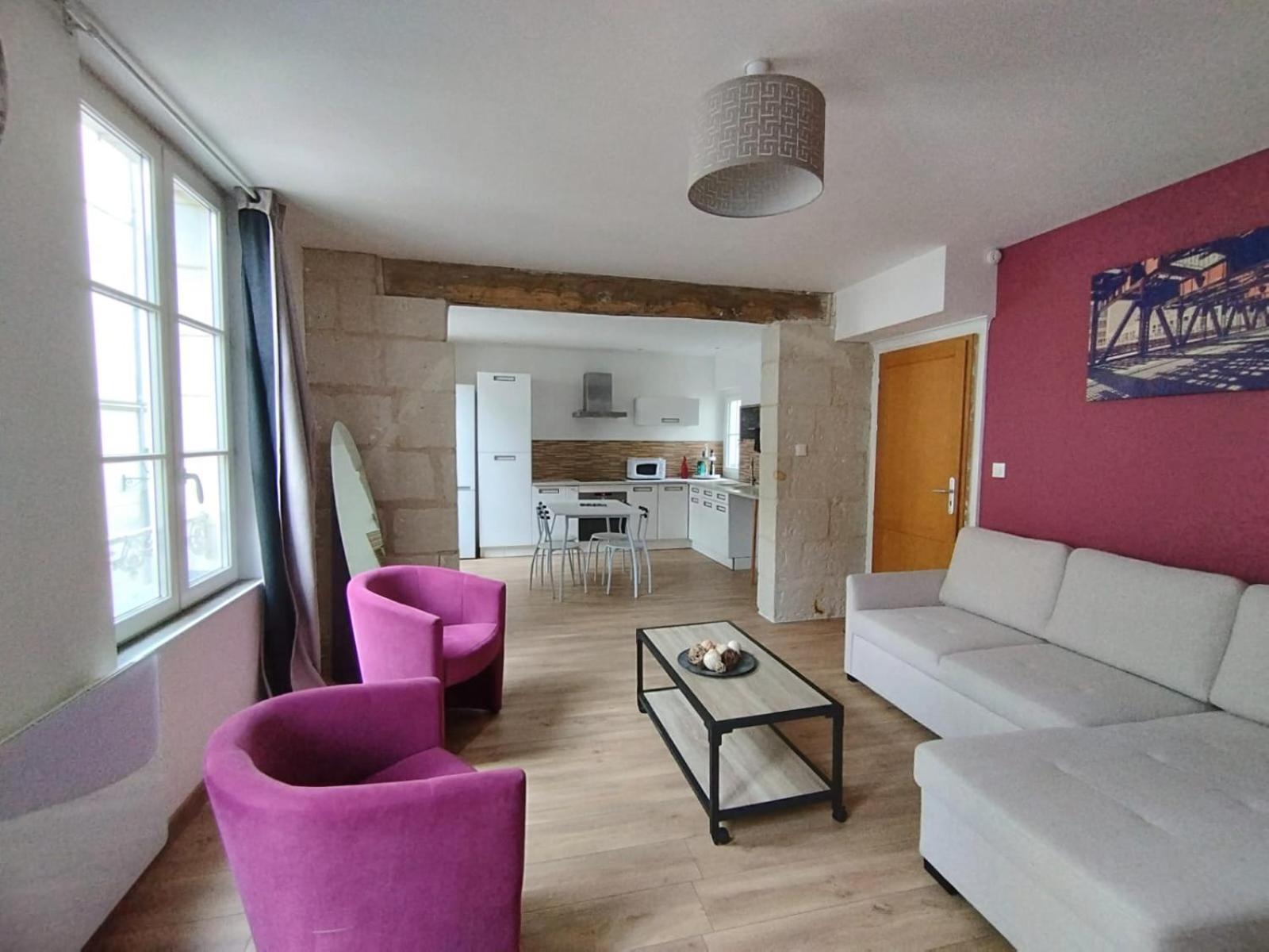 Bel Appartement 50M2 En Plein Centre De Saumur Exteriér fotografie