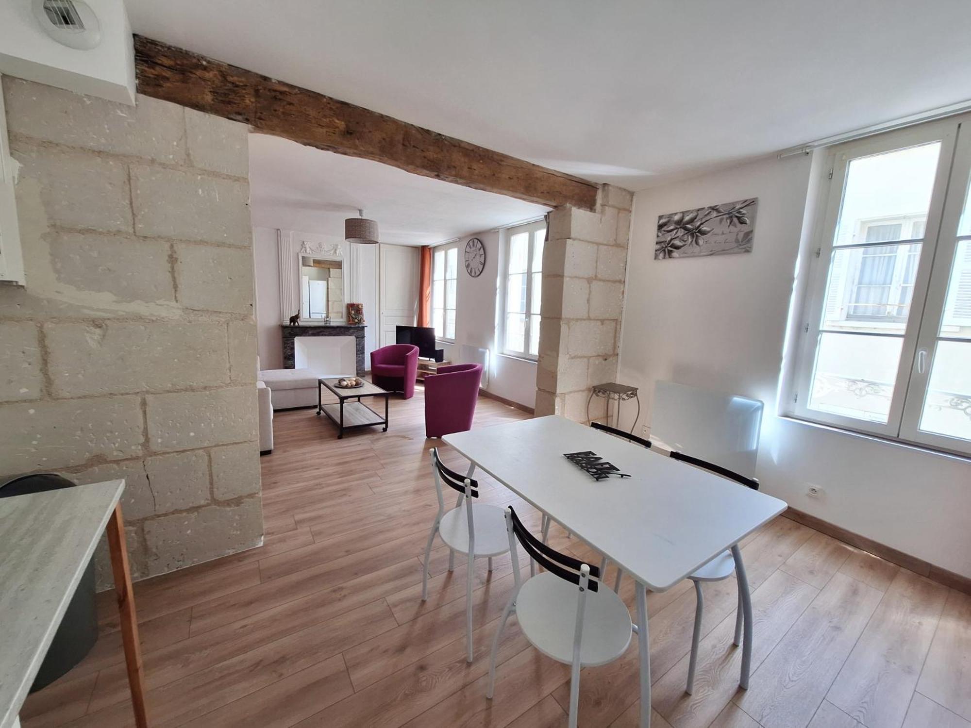 Bel Appartement 50M2 En Plein Centre De Saumur Exteriér fotografie