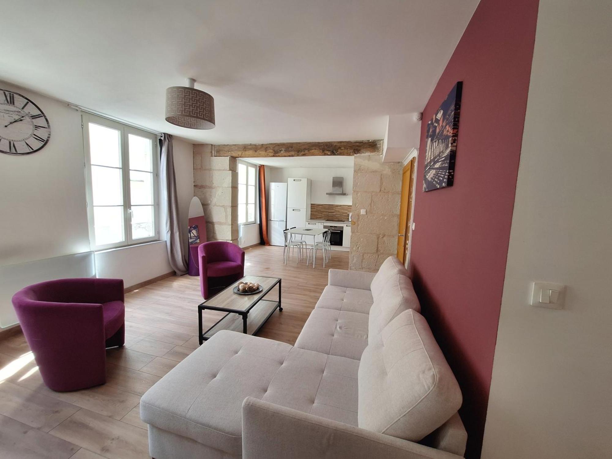 Bel Appartement 50M2 En Plein Centre De Saumur Exteriér fotografie