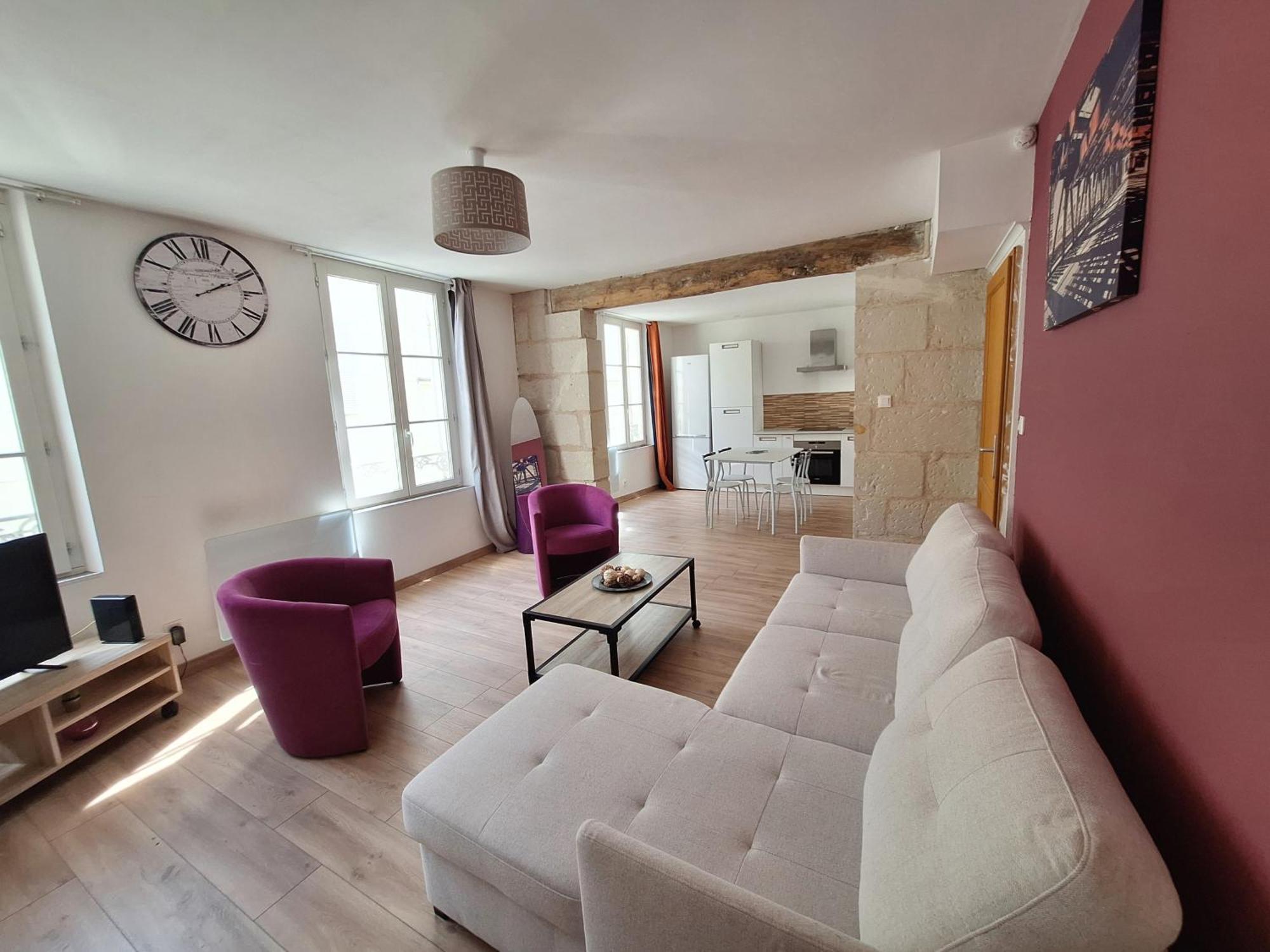 Bel Appartement 50M2 En Plein Centre De Saumur Exteriér fotografie