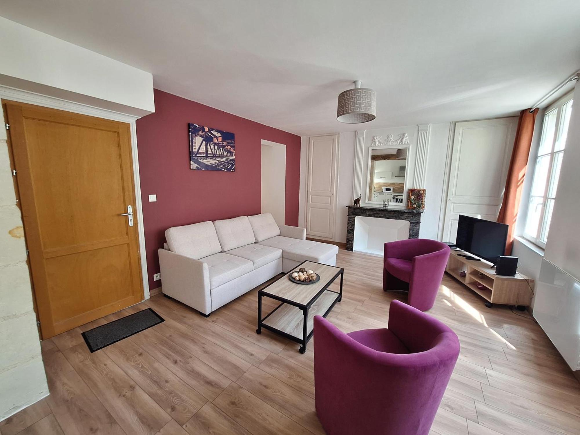Bel Appartement 50M2 En Plein Centre De Saumur Exteriér fotografie